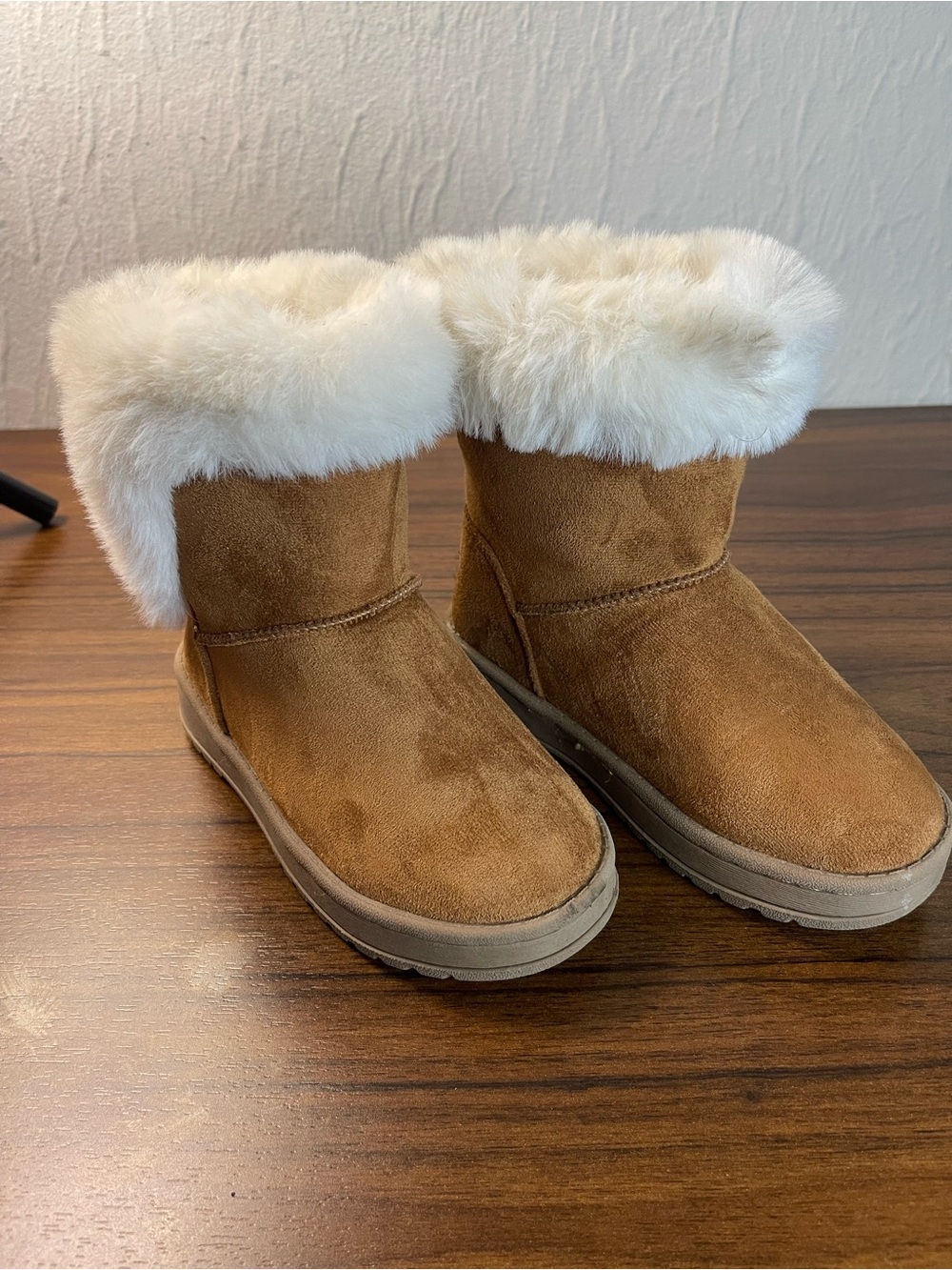 White Mountain Kids Ankle Bootie Brown 11M